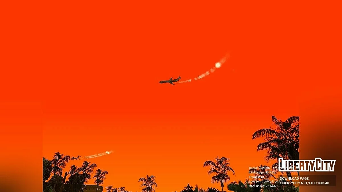 Летающий Airtrain как в GTA 3 или GTA VC / GTA San Andreas