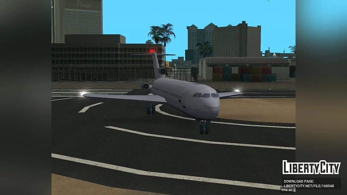 Летающий Airtrain как в GTA 3 или GTA VC / GTA San Andreas