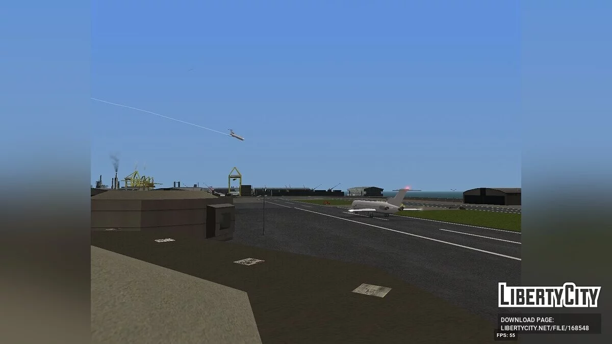 Летающий Airtrain как в GTA 3 или GTA VC / GTA San Andreas