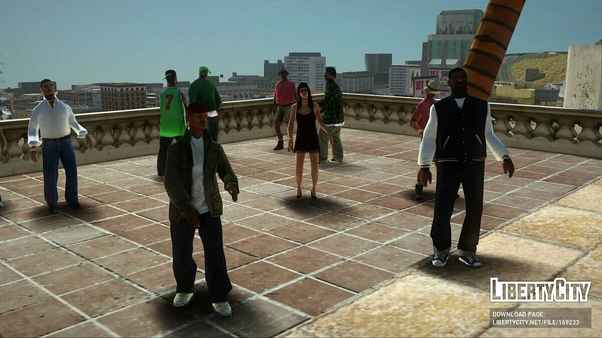 Вечеринка Мэдд Догга v1.2 / GTA San Andreas