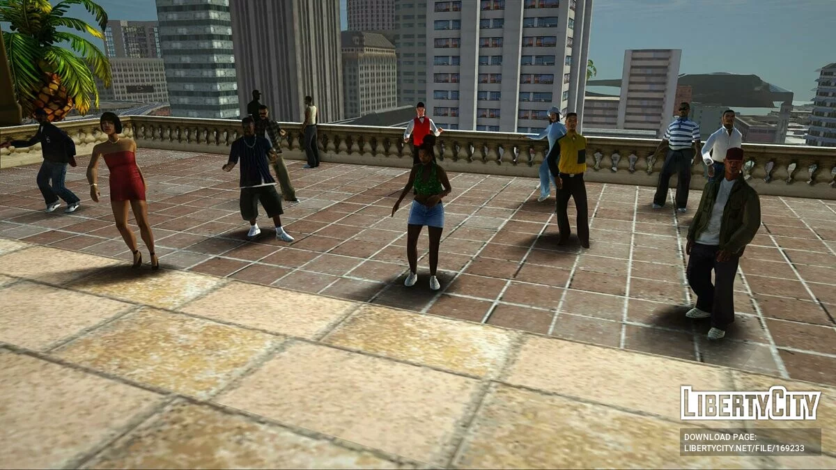 Вечеринка Мэдд Догга v1.2 / GTA San Andreas