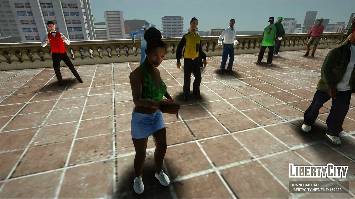 Вечеринка Мэдд Догга v1.2 / GTA San Andreas