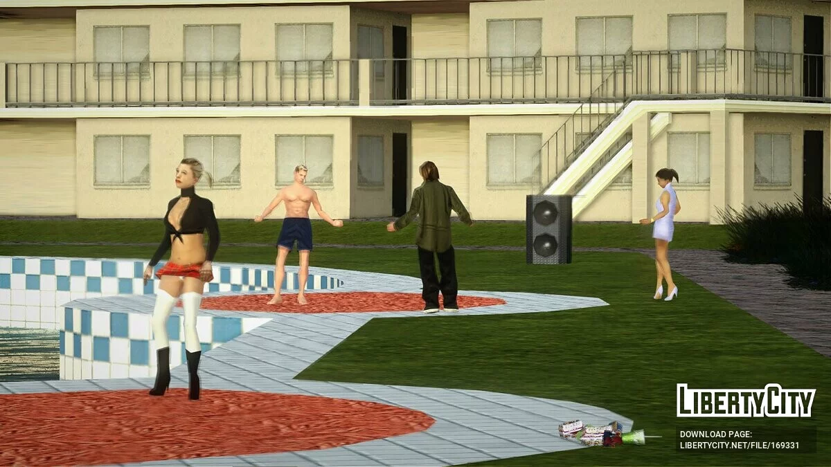 Вечеринка у бассейна 2.0 / GTA San Andreas