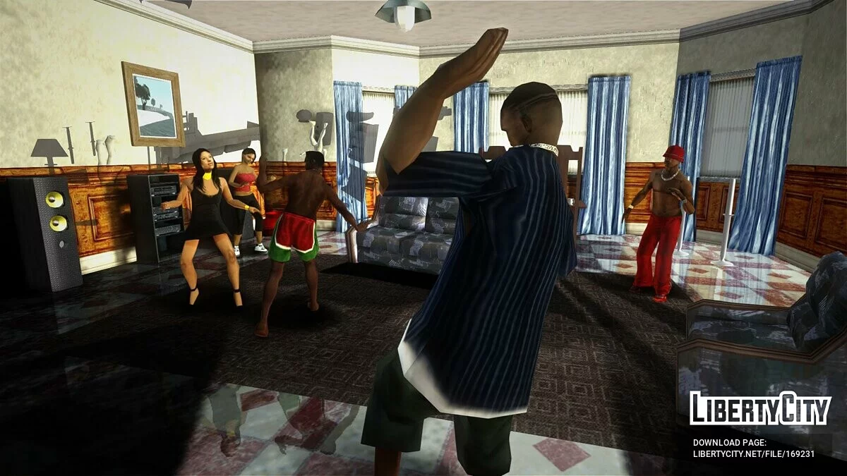 Вечеринка в доме Сиджея 2.0 / GTA San Andreas