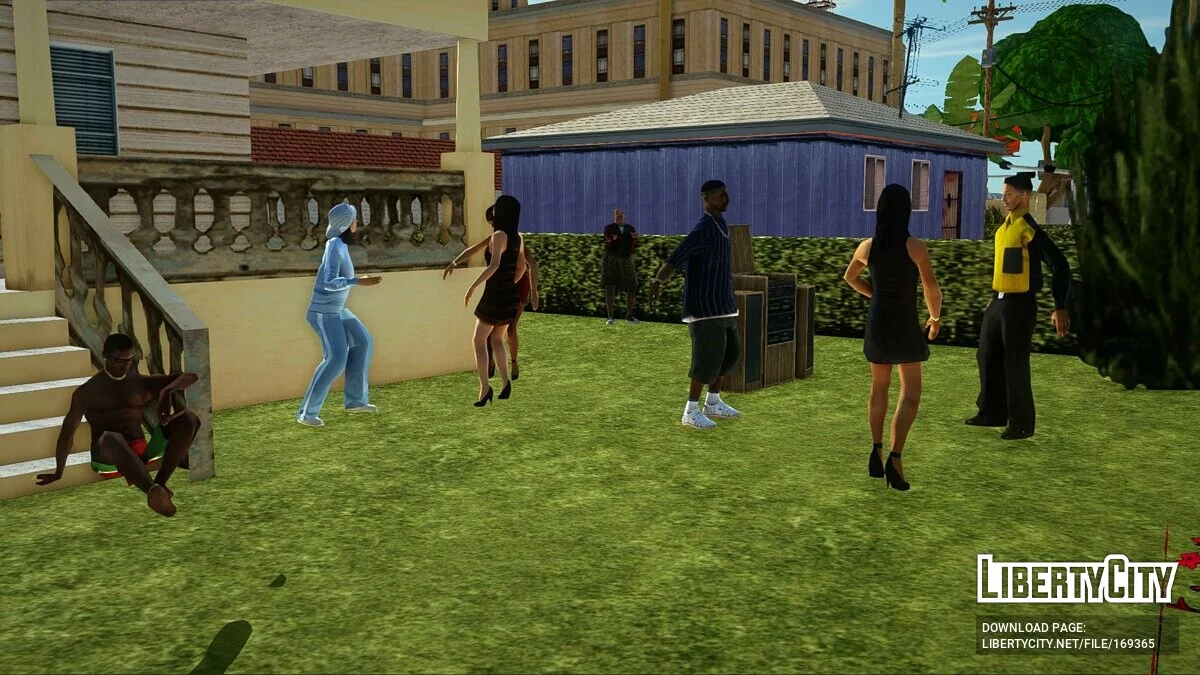 Вечеринка в Джефферсон v1.1 / GTA San Andreas