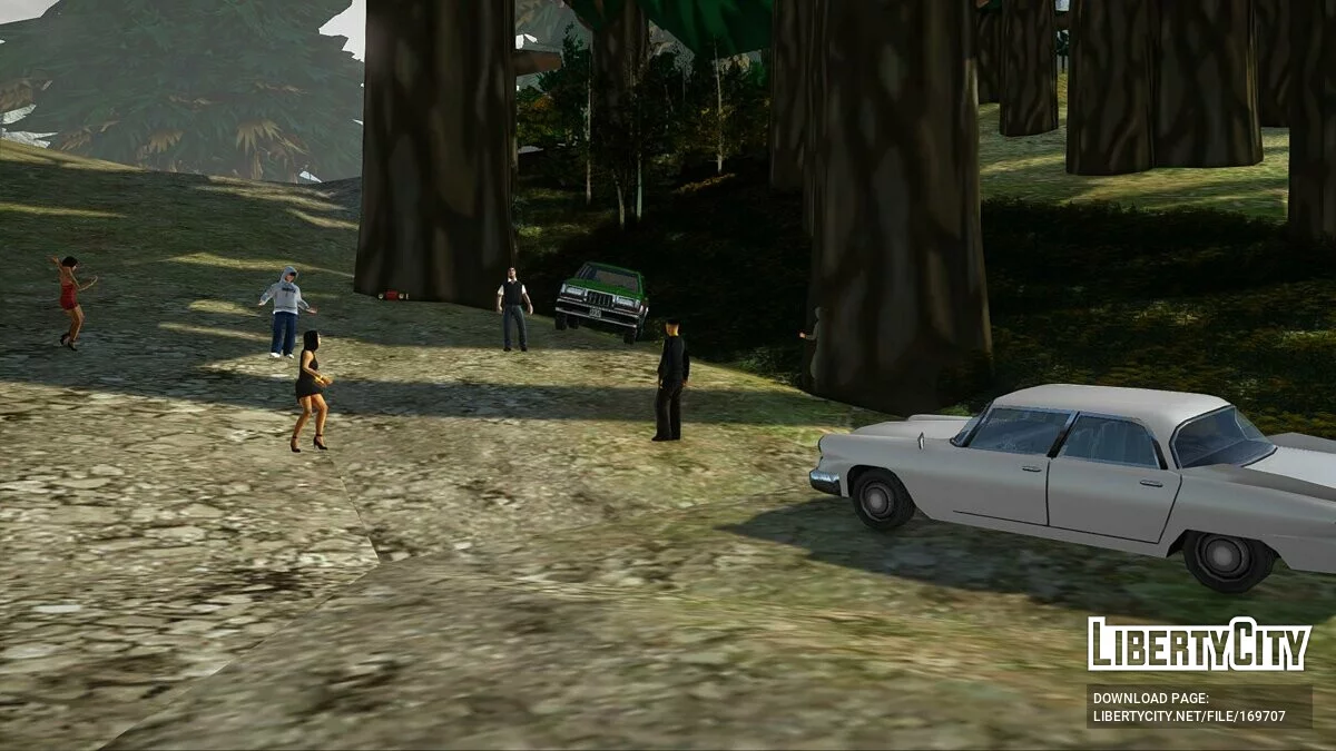 Вечеринка в лесу v2.0 / GTA San Andreas