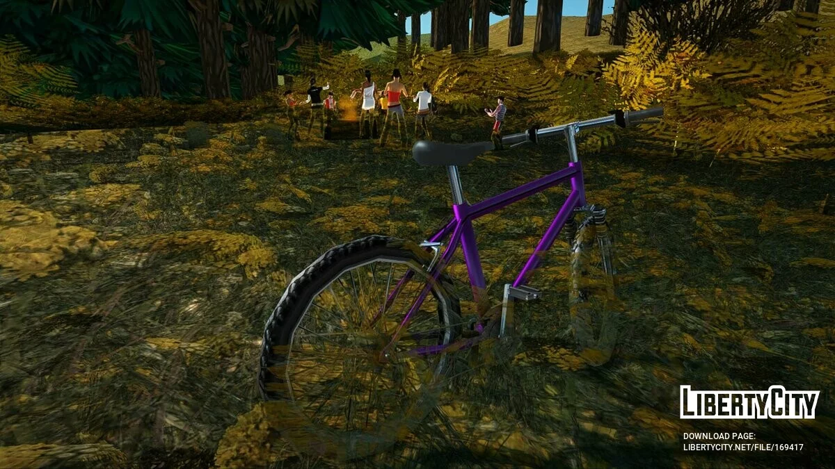 Вечеринка велотуристов на природе 2.0 / GTA San Andreas