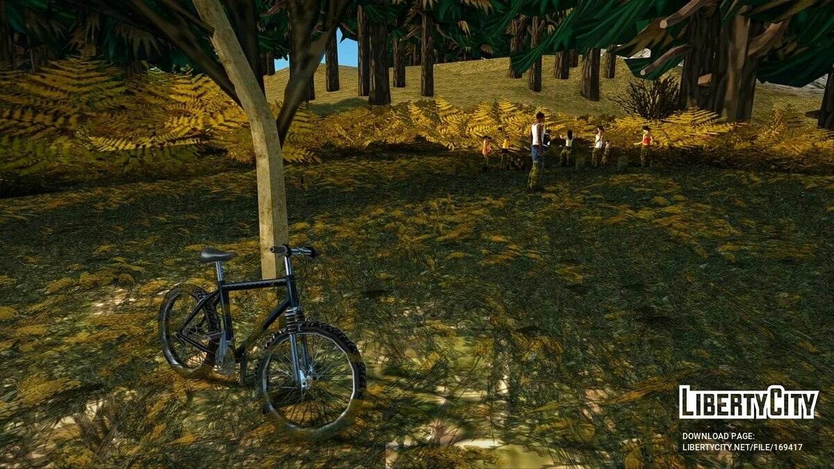 Вечеринка велотуристов на природе 2.0 / GTA San Andreas