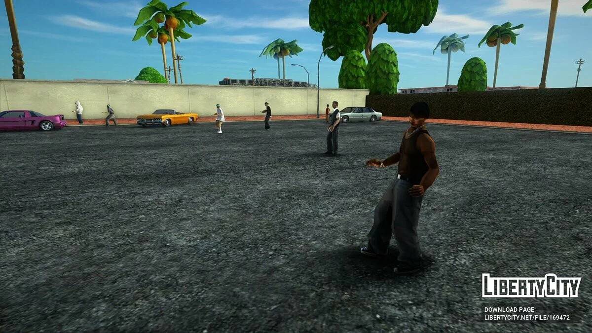 Вечеринка возле вокзала v2.0 / GTA San Andreas