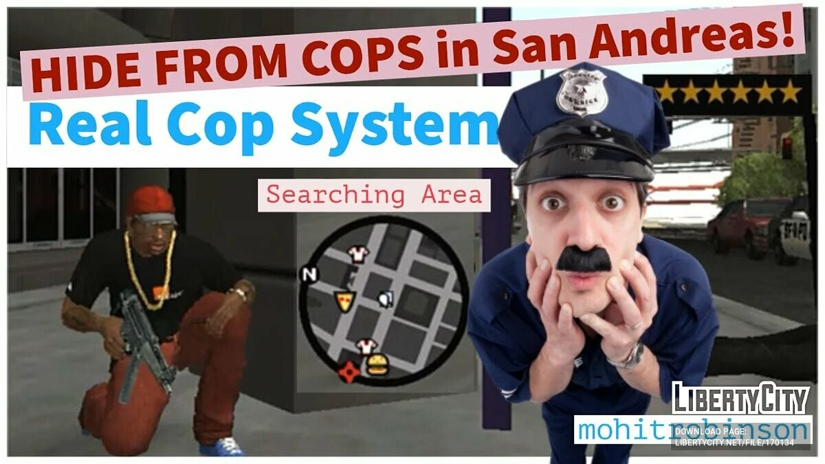 Real Cop System / GTA San Andreas