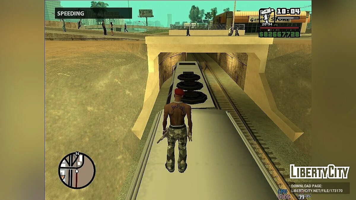 6 геймплейных CLEO скриптов / GTA San Andreas