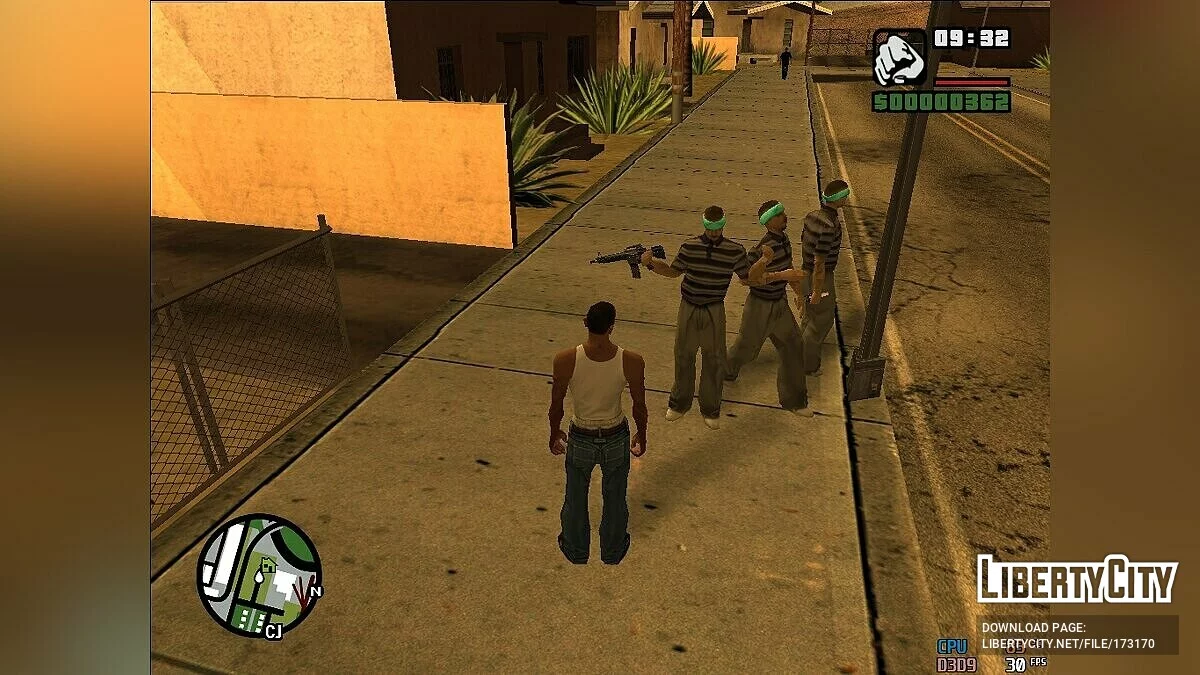 6 геймплейных CLEO скриптов / GTA San Andreas