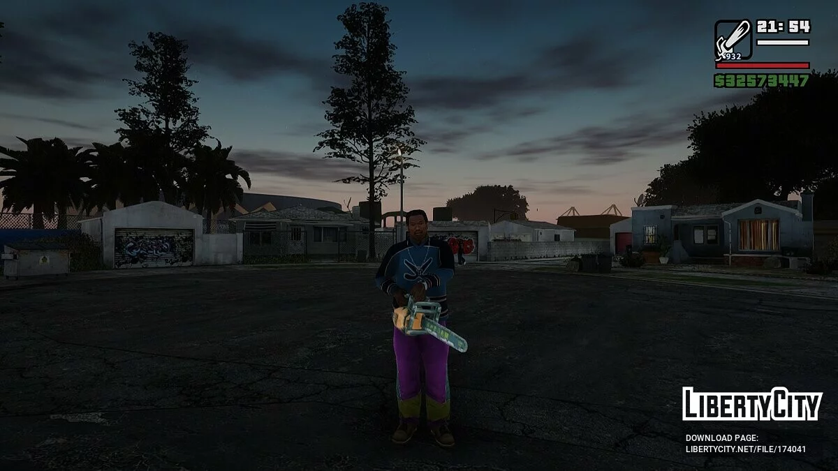 Топливо для бензопилы / GTA San Andreas