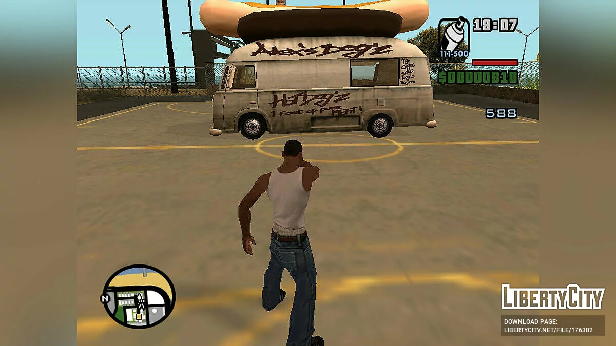 Транспорт + ID / GTA San Andreas