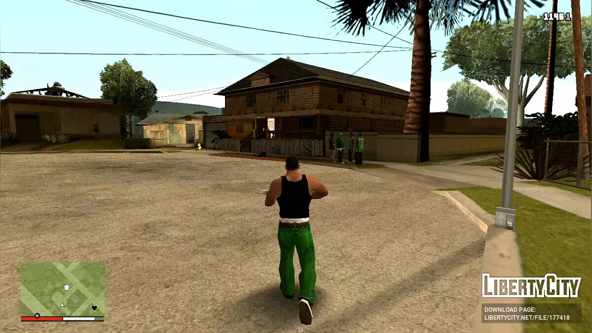 Динамическая камера / GTA San Andreas