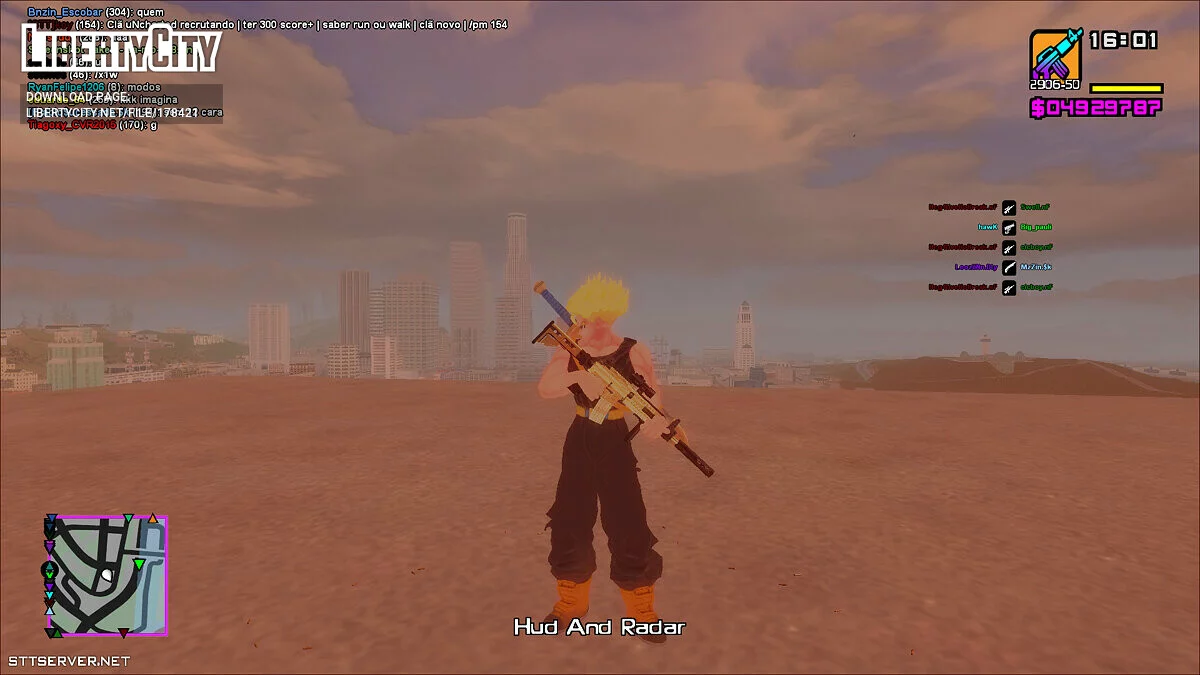 HUD Glasses / GTA San Andreas