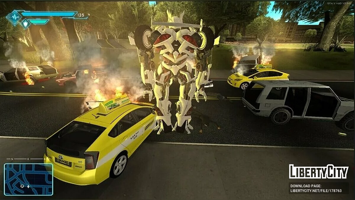 Jazz Real Size TF 2007 / GTA San Andreas