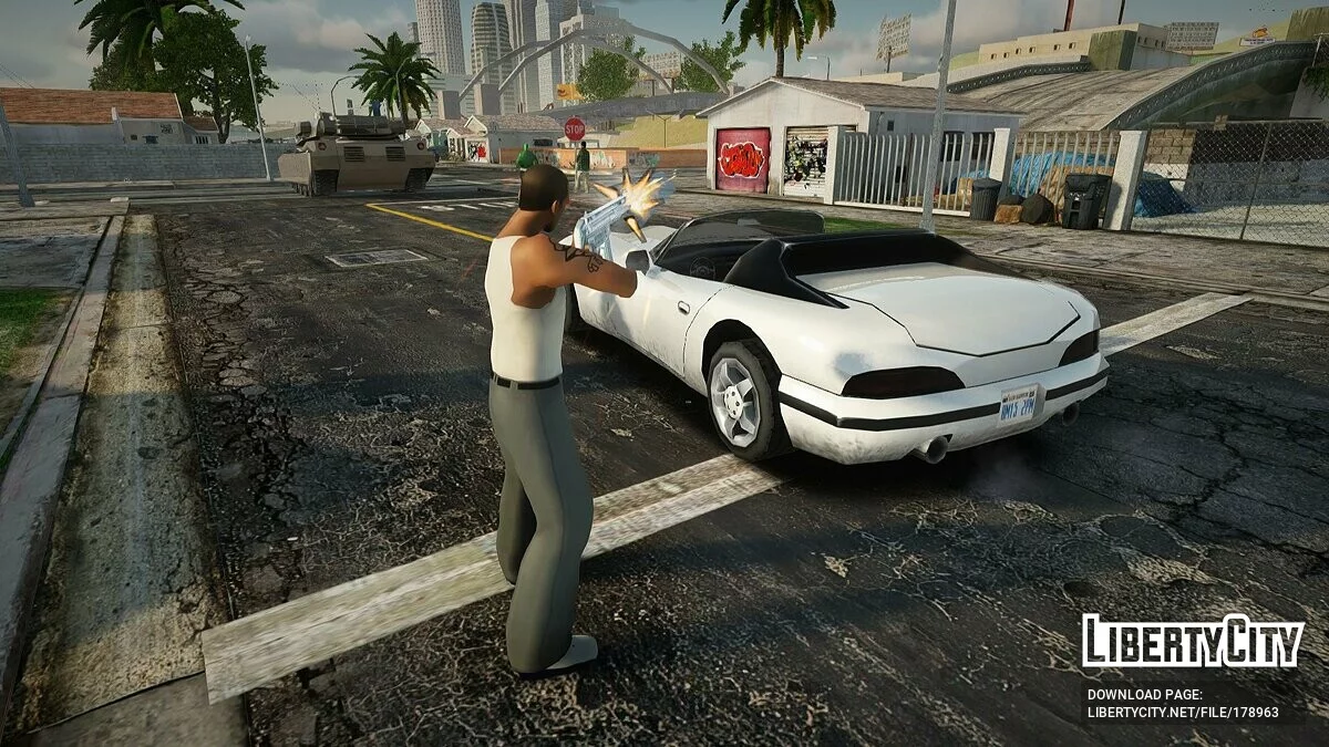 Иммунитет транспорта v1.1 / GTA San Andreas