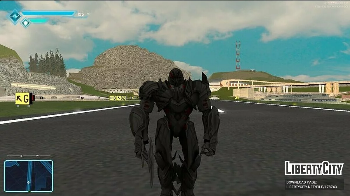 Megatron Evolution Mod TF Movie / GTA San Andreas