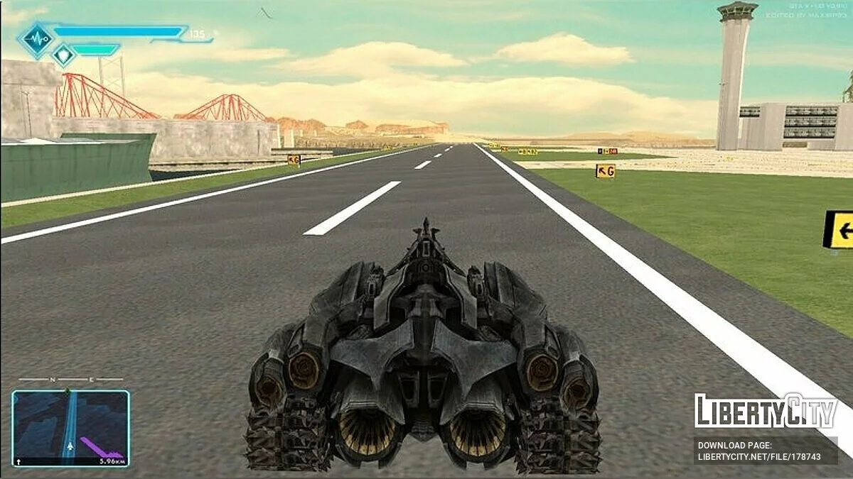 Megatron Evolution Mod TF Movie / GTA San Andreas