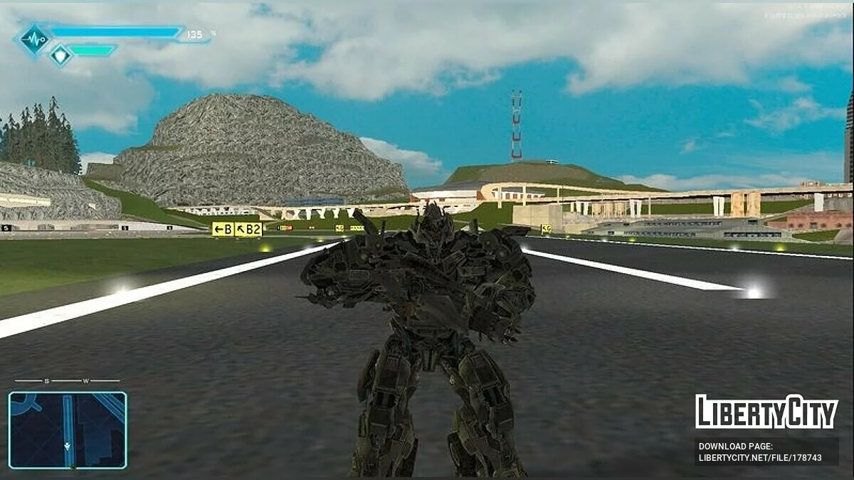 Megatron Evolution Mod TF Movie / GTA San Andreas
