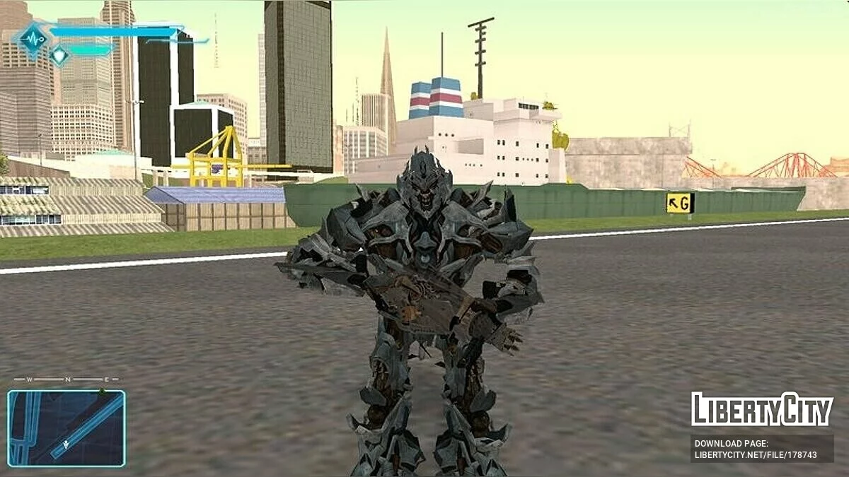 Megatron Evolution Mod TF Movie / GTA San Andreas