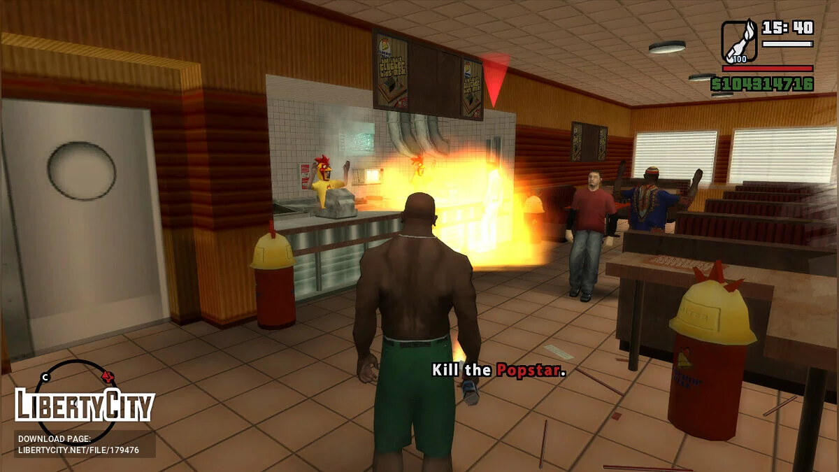 Заказные убийства по таксофону / GTA San Andreas