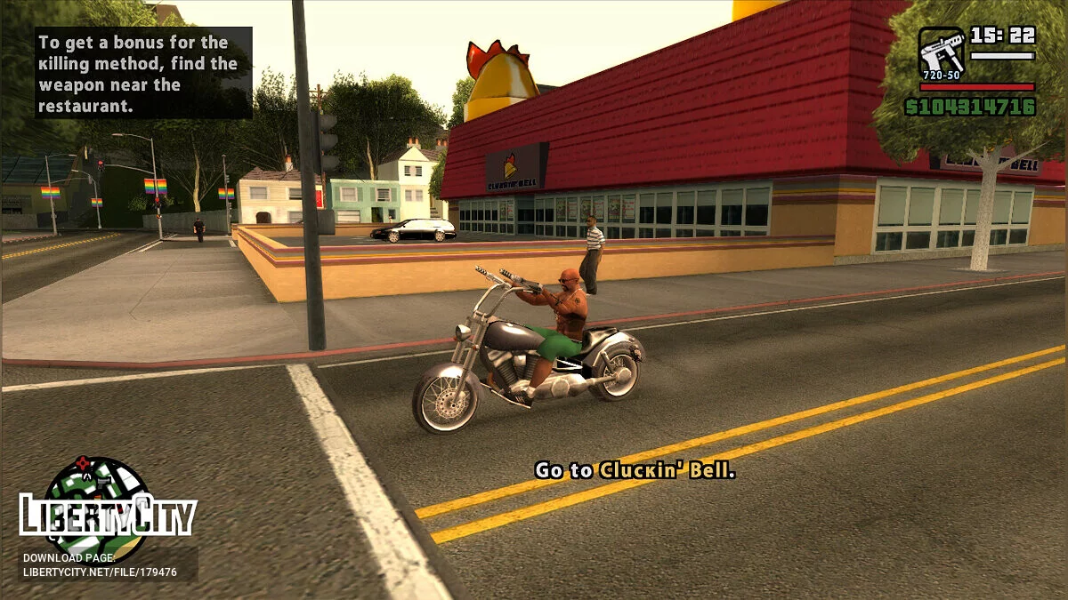 Заказные убийства по таксофону / GTA San Andreas