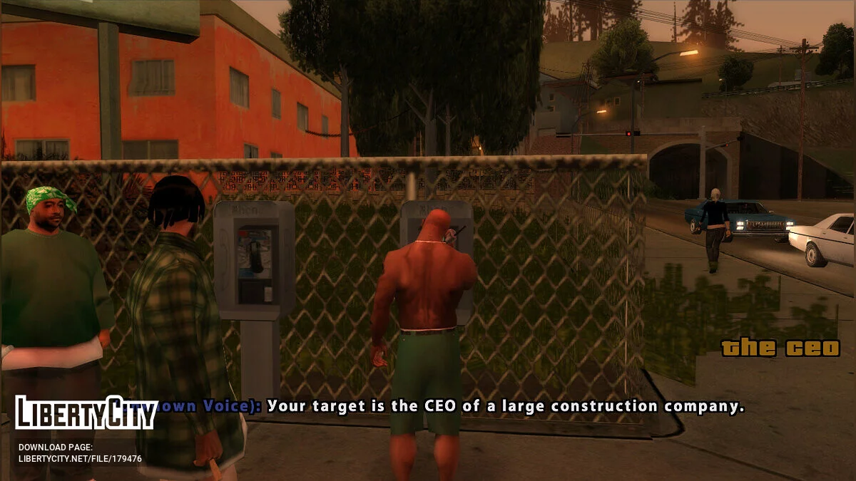 Заказные убийства по таксофону / GTA San Andreas