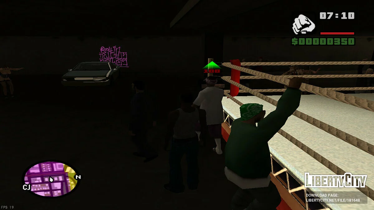 Отображение количества здоровья над NPC / GTA San Andreas