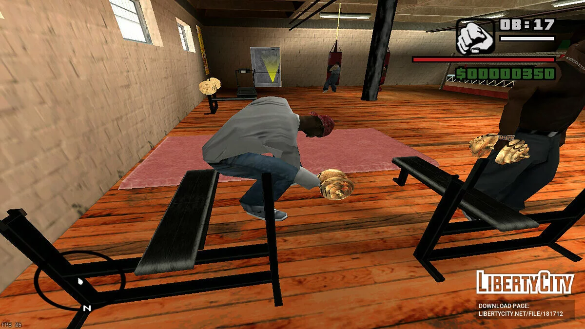 Оживление спортзала в Лос-Сантосе / GTA San Andreas