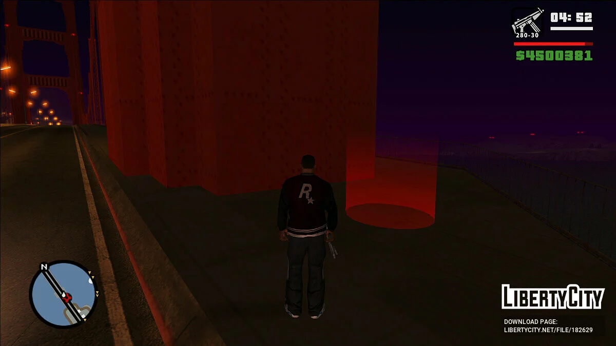 Маркеры на крышу v0.1 / GTA San Andreas