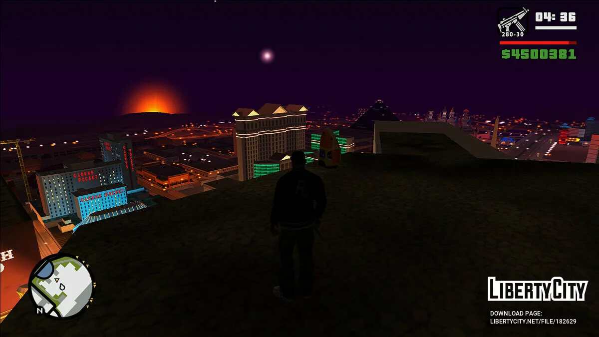 Маркеры на крышу v0.1 / GTA San Andreas