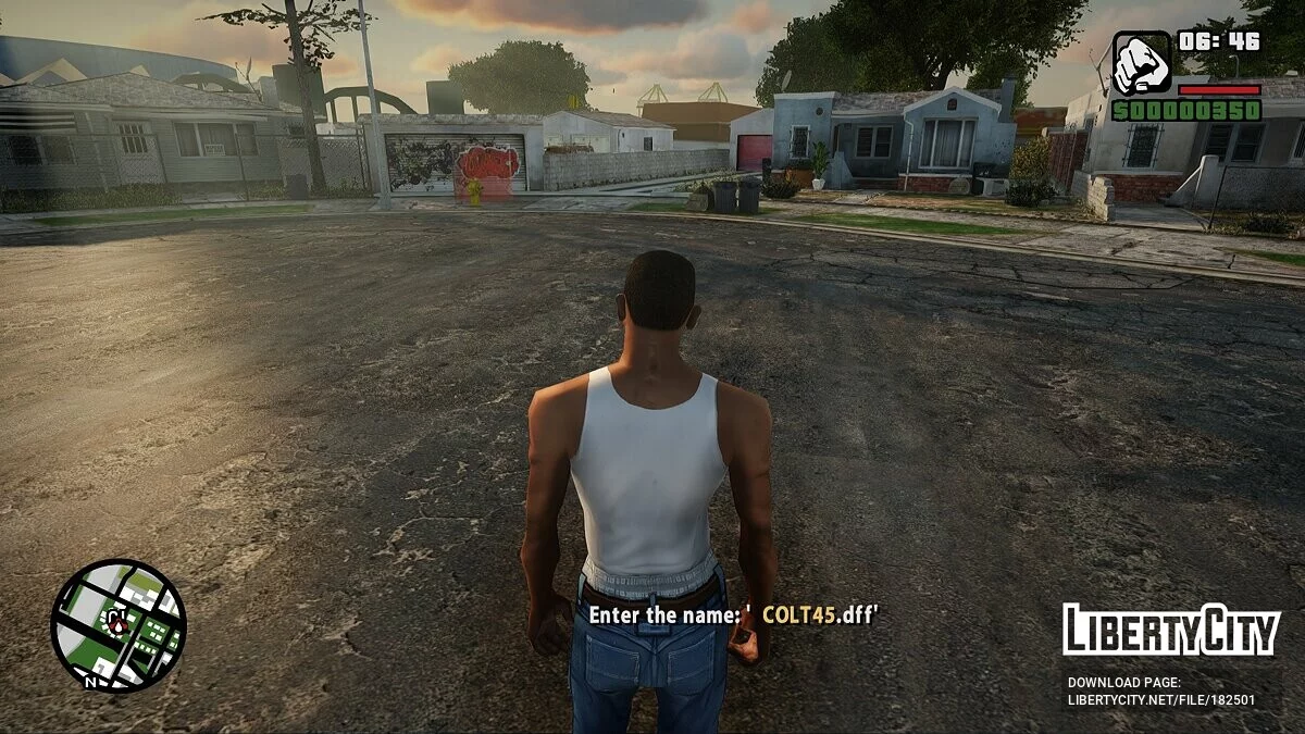 Name Weapon Spawner / GTA San Andreas