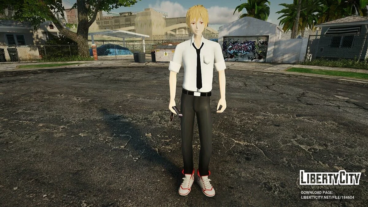 Человек — бензопила (ремейк) / GTA San Andreas