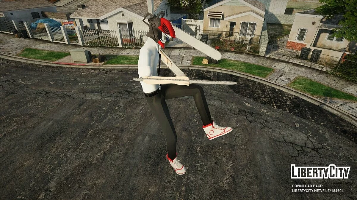 Человек — бензопила (ремейк) / GTA San Andreas