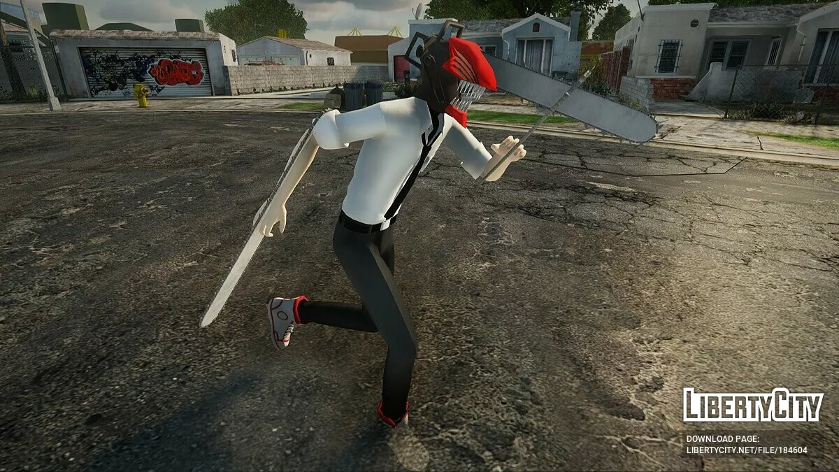 Человек — бензопила (ремейк) / GTA San Andreas