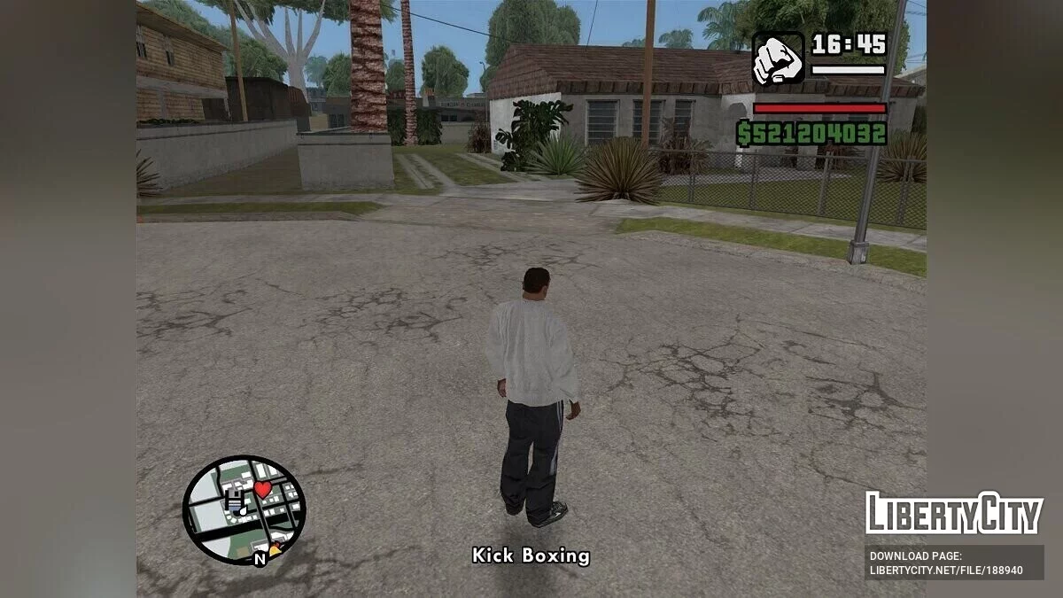 Переключение боевых стилей / GTA San Andreas
