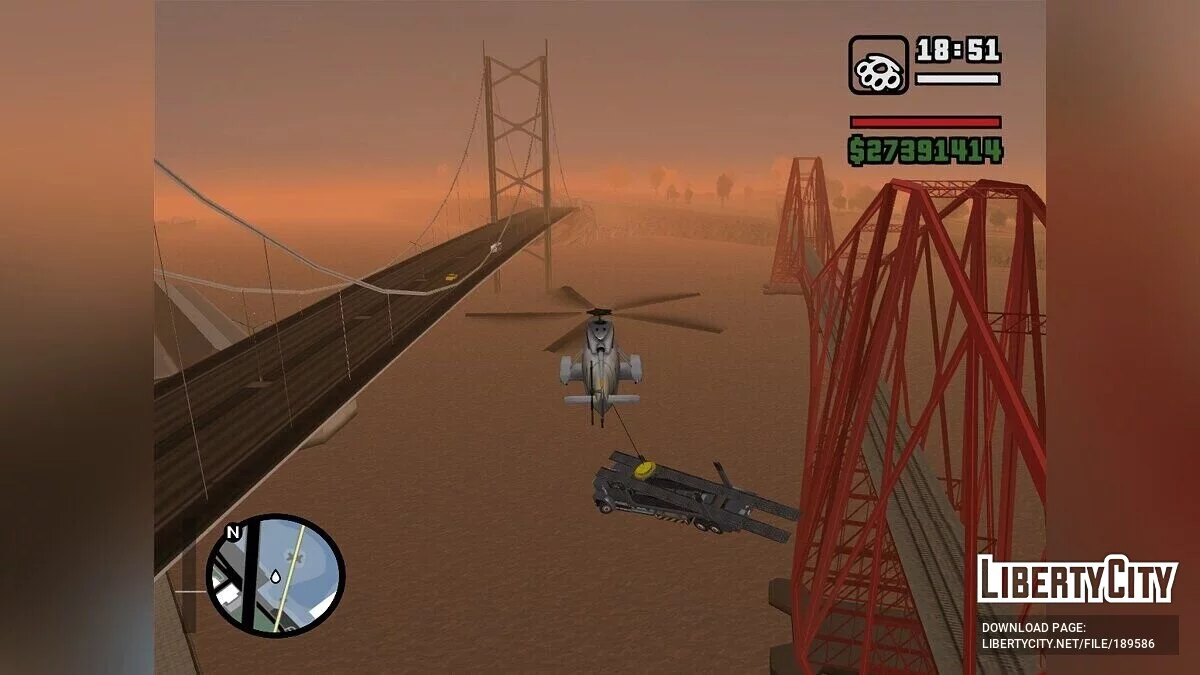 Левиафан v1.5 / GTA San Andreas