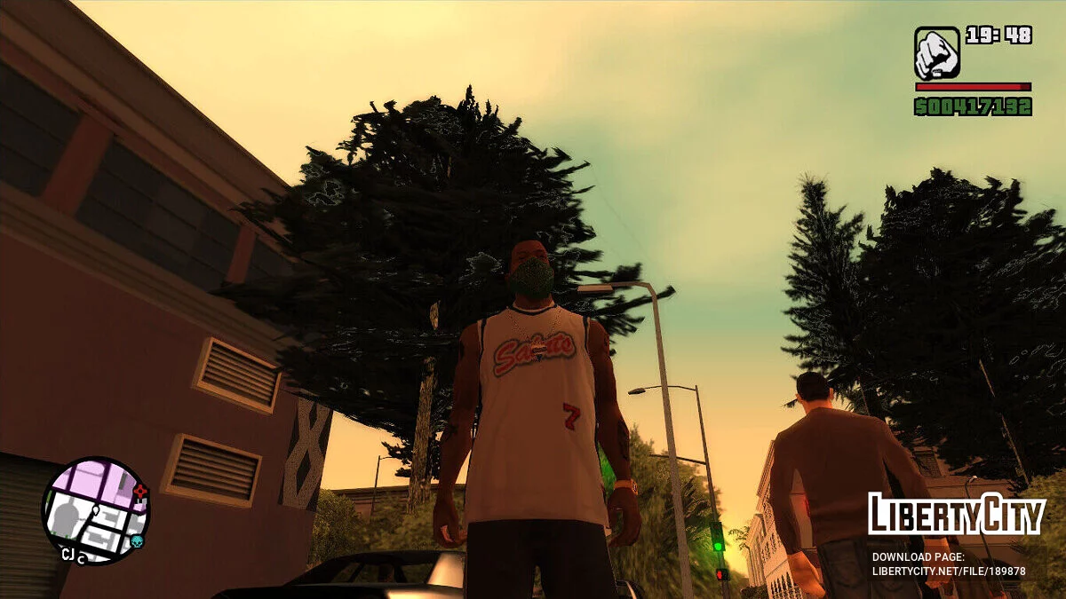 Агрессивные деревья / GTA San Andreas