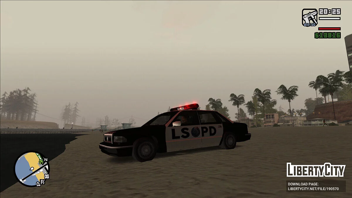 Выключение радио в воде / GTA San Andreas