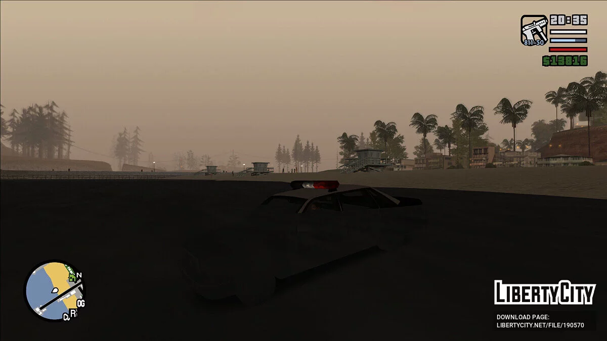 Выключение радио в воде / GTA San Andreas