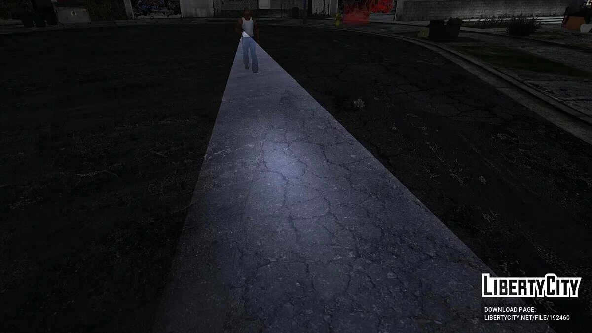 Рабочий фонарик Джоэла из The Last Of Us 2 / GTA San Andreas