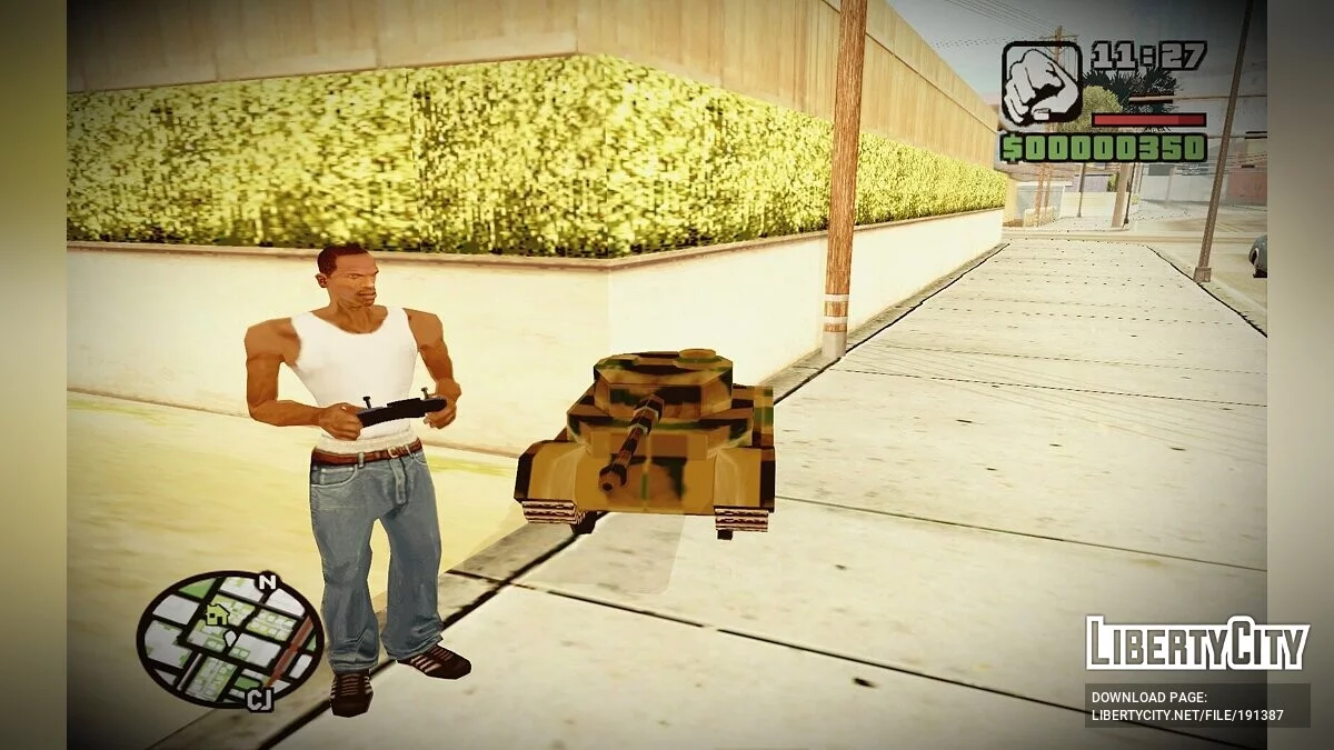 Радиоуправляемый транспорт в любом месте v1.1 / GTA San Andreas