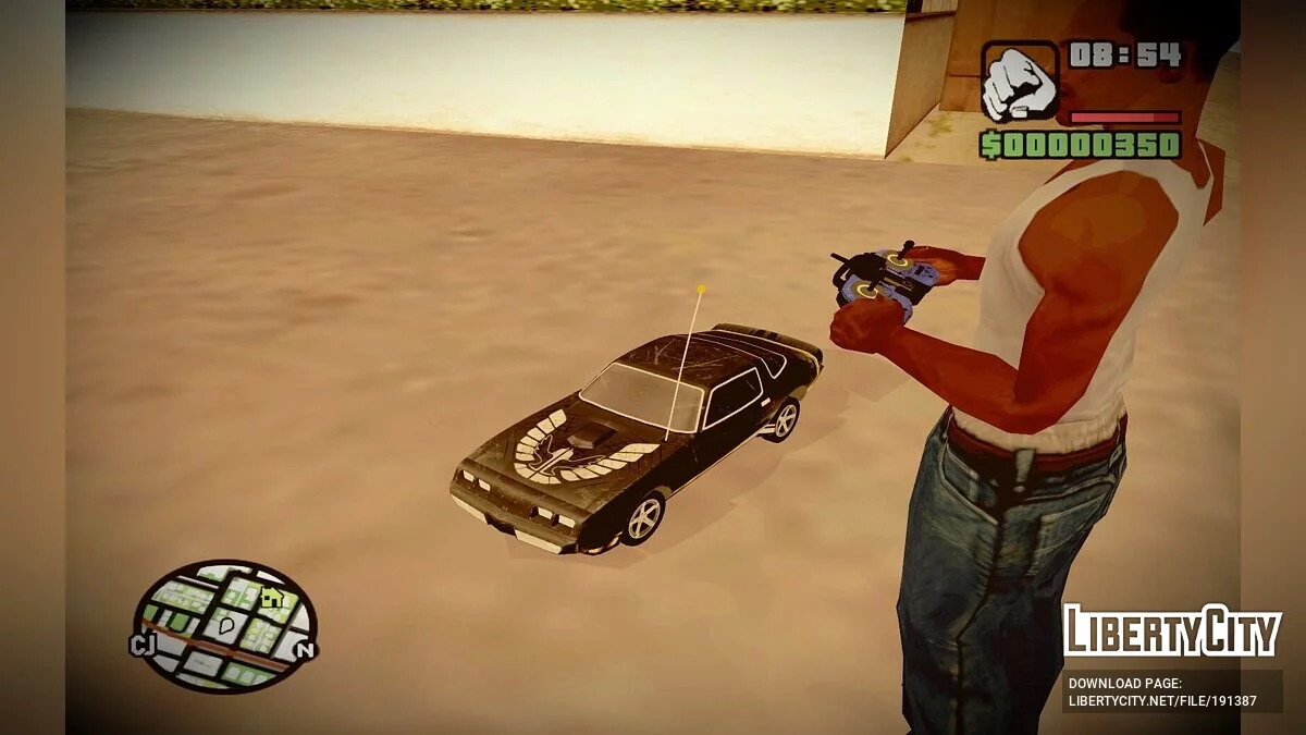 Радиоуправляемый транспорт в любом месте v1.1 / GTA San Andreas