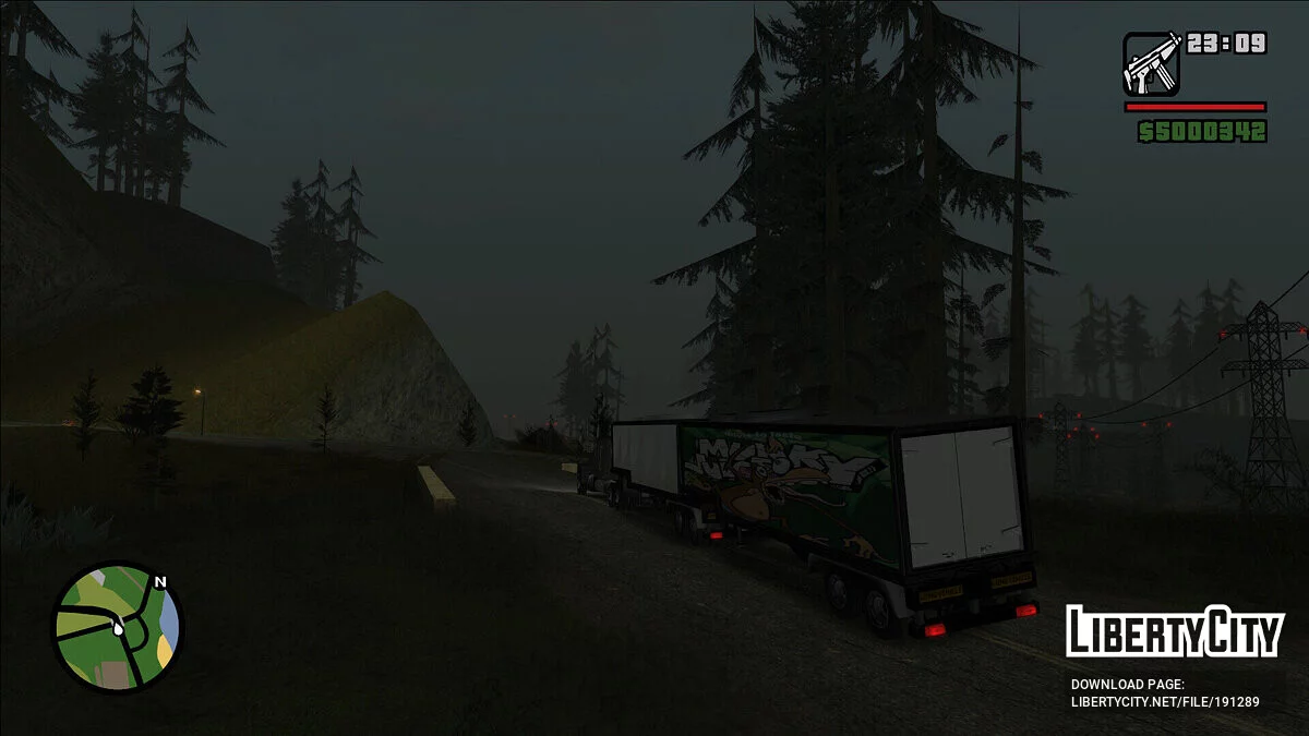 Стоп-сигналы у прицепов / GTA San Andreas