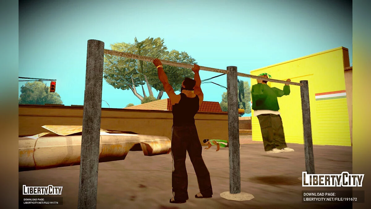 Street Workout v2.1 [PC + Mobile] / GTA San Andreas