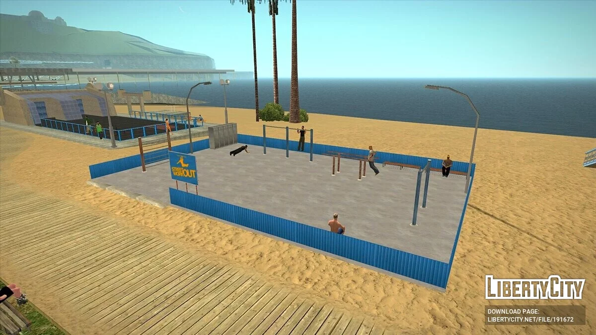 Street Workout v2.1 [PC + Mobile] / GTA San Andreas