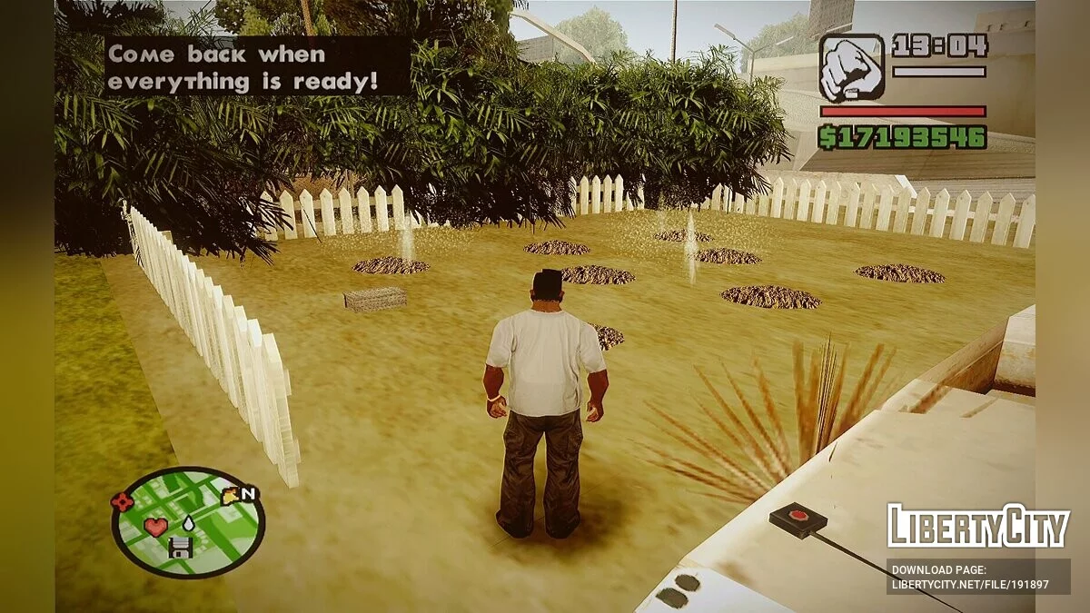 Выращивание овощей в любом месте / GTA San Andreas