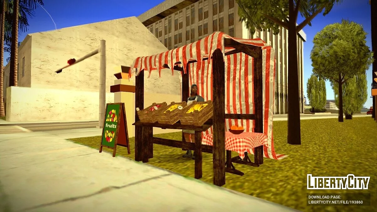 Фруктовый киоск / GTA San Andreas